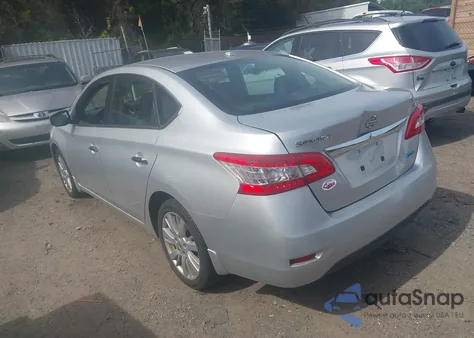 2014 Nissan Sentra Sl из США, поврежденный, VIN 3N1AB7AP6EY309653